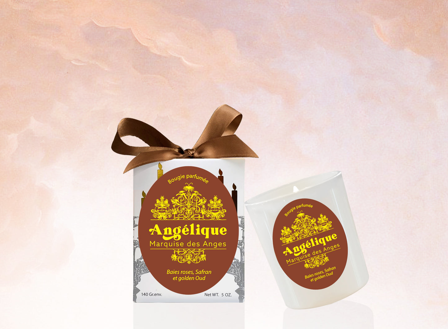 Bougie de Collection Baies roses, Safran et Golden Oud