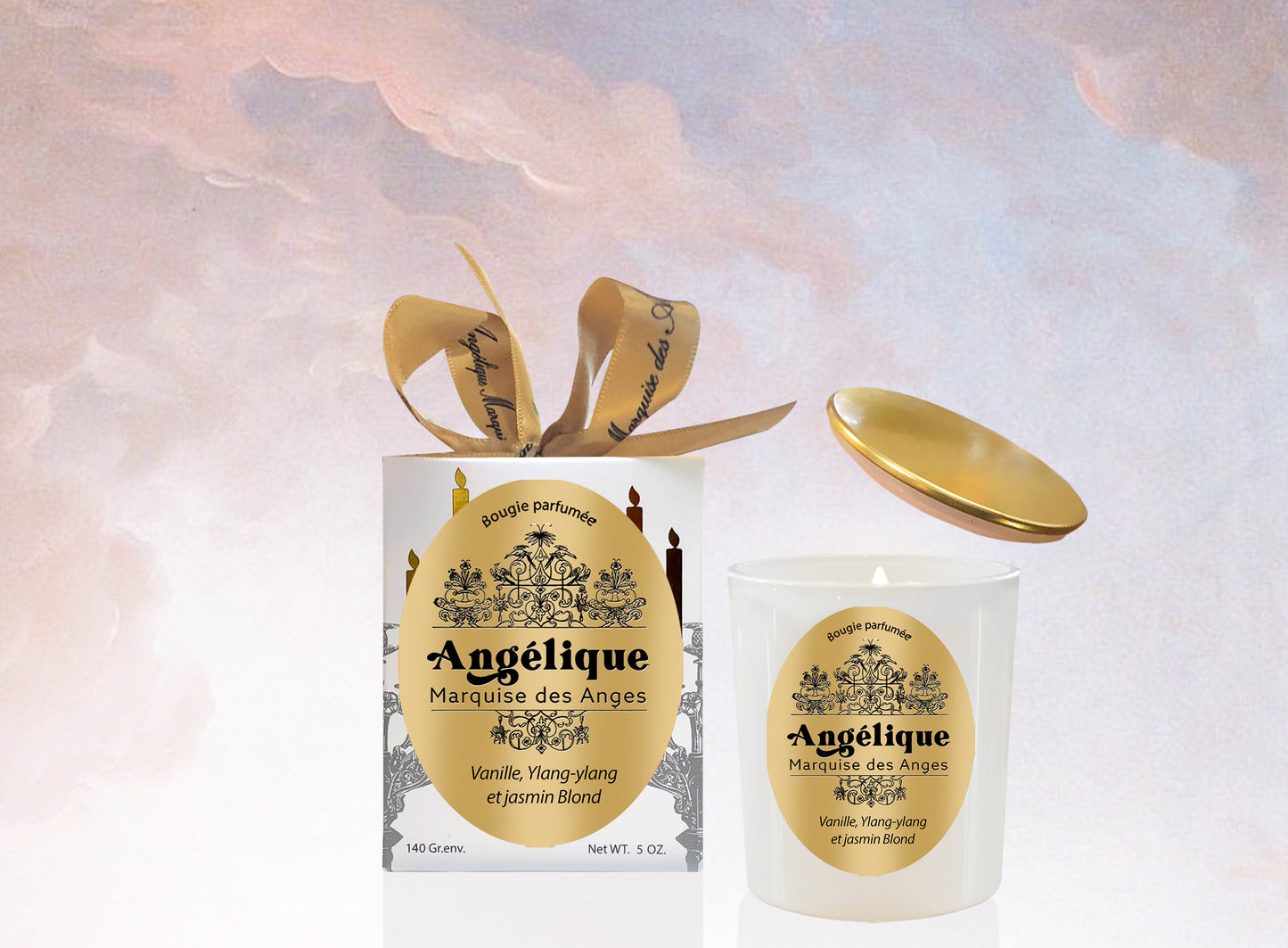 Bougie de Collection Vanille, Ylang-ylang et jasmin blond