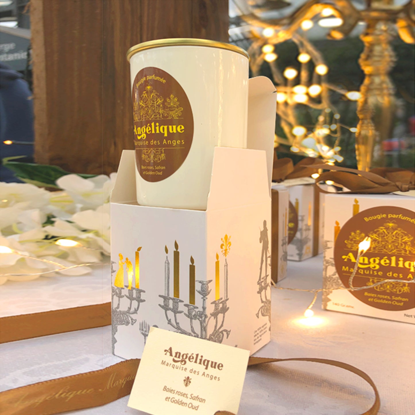 Bougie de Collection Baies roses, Safran et Golden Oud
