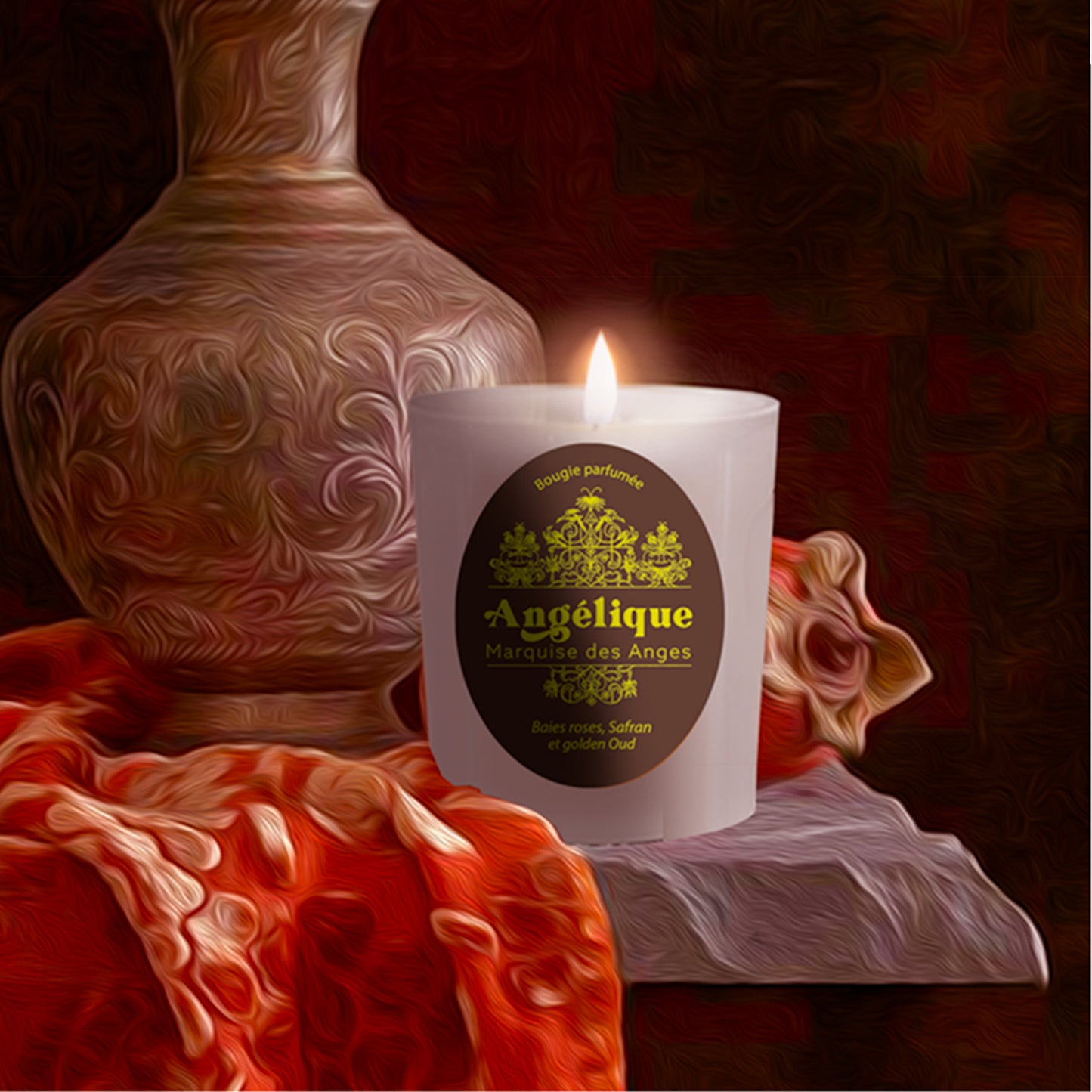 Bougie de Collection Baies roses, Safran et Golden Oud