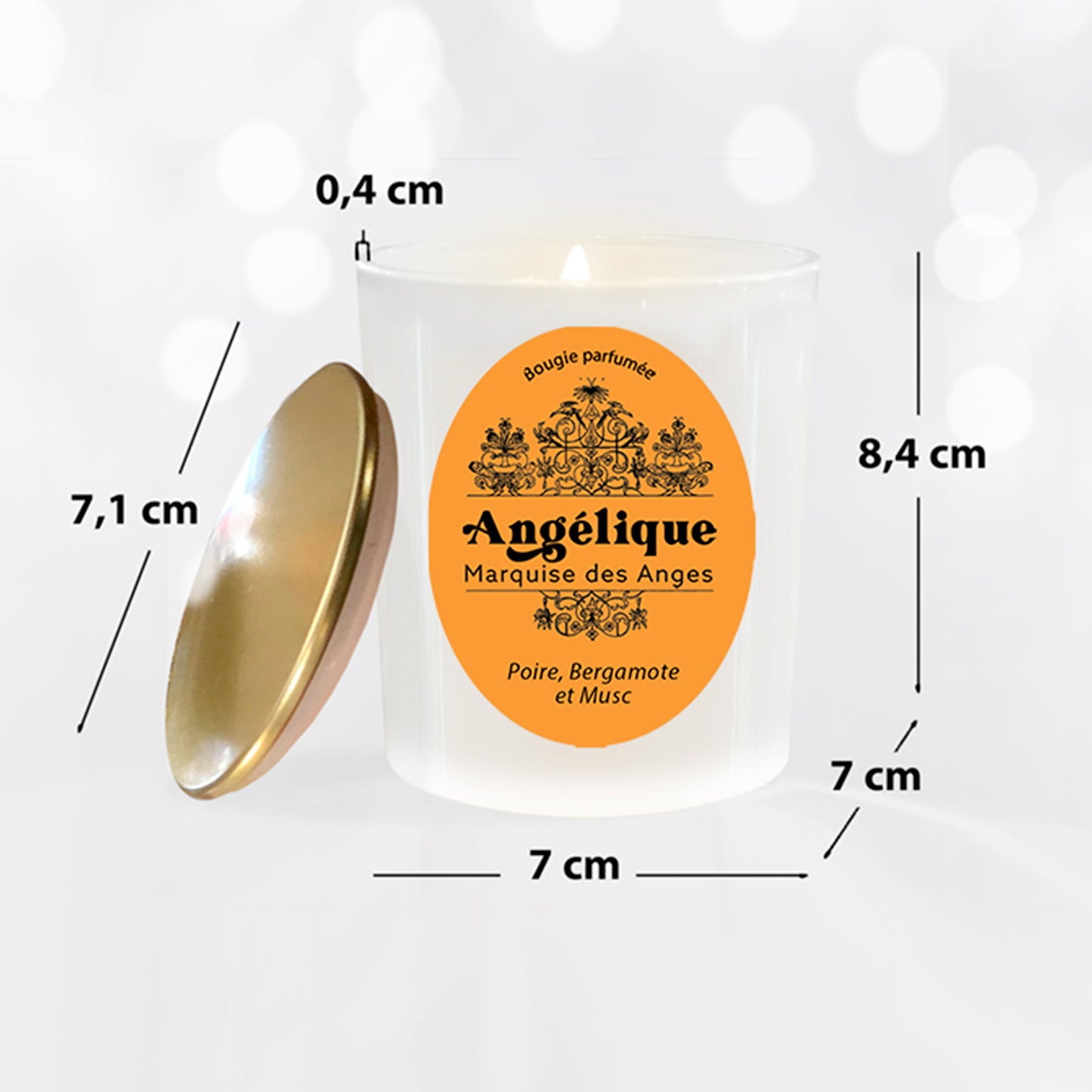 Bougie de Collection Poire, Bergamote et Musc